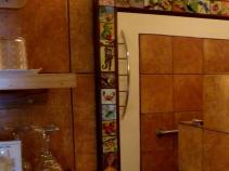 Local art in the Volcano Studio bathroom