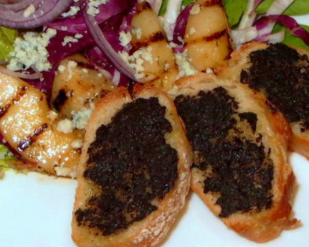 Grilled pear salad at the pura vida hotel just 10 mins from SJO